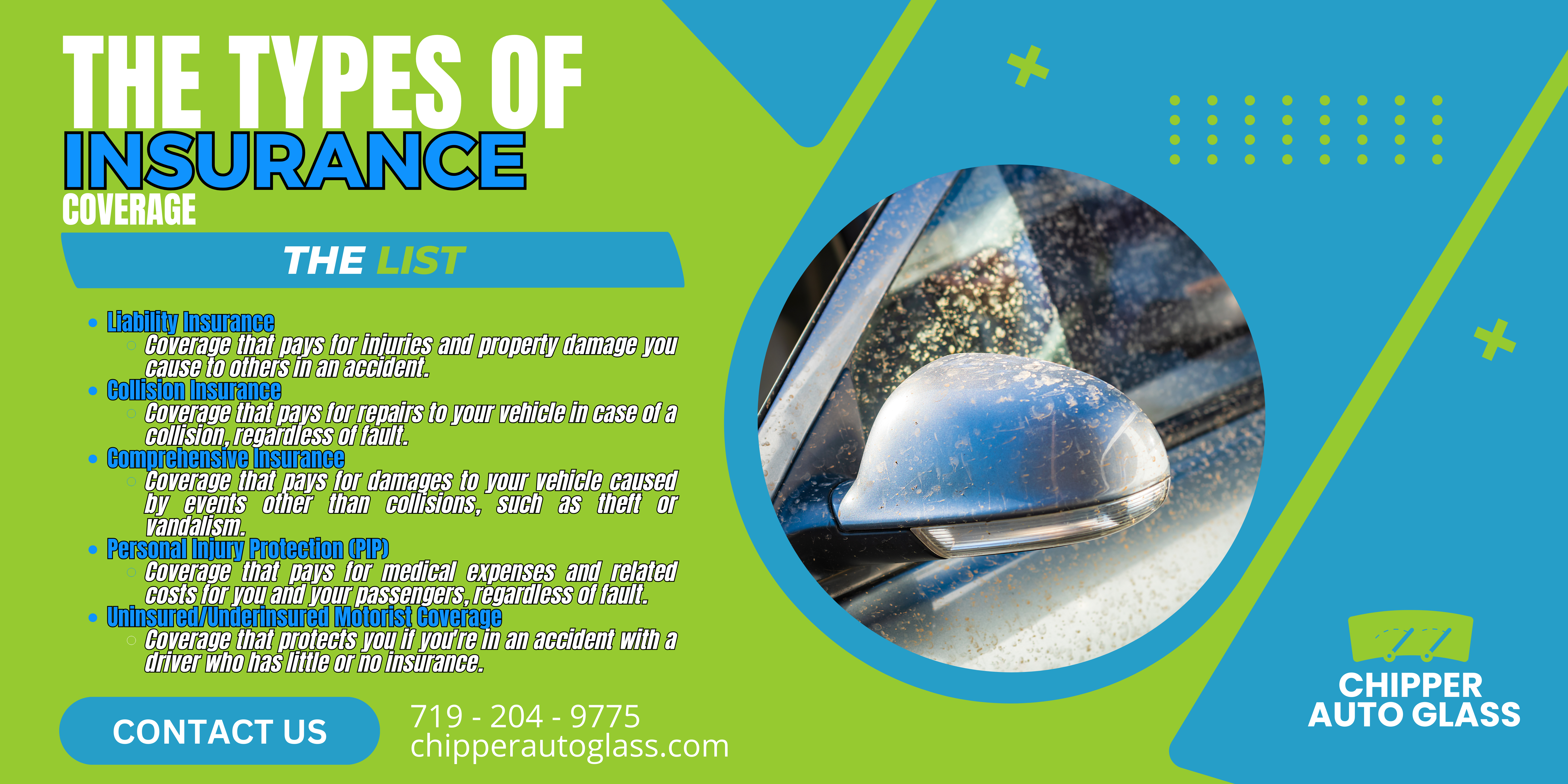 Insurance Coverage for Side Auto Glass Repair Or Replacement